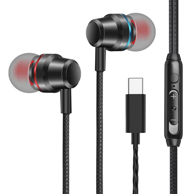 OEM Wired In-Ear Earbuds with Mic 3.5mm IPX-5 Waterproof 1.2m Cord for for & Android Gaming Use