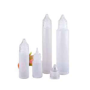 Flacon vide rechargeable anti-fuite 10 ml, stylo applicateur fin et long en PE pour huiles essentielles, avec bouchon à vis, transparent comme du <span class=keywords><strong>cristal</strong></span>, pour soins de la peau - Product Image 1