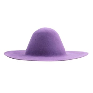 CZ170 Fieltro de <span class=keywords><strong>lana</strong></span> <span class=keywords><strong>merino</strong></span> ultrafina Capeline 160g color marrón claro, ala de 4.7 pulgadas, corona estándar, en bruto para manualidades DIY de sombreros vaqueros occidentales - Product Image 6