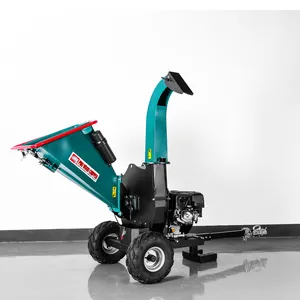 150SH OEM Green Red Type 15HP 4 Stroke Chipper Trailer Bar Patented Wood Chipper Shredder With chain