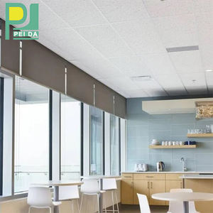 Azulejo de cita blanco de estilo clásico Azulejos de techo de lana de fibra mineral para techo - Product Image 2