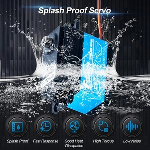 RC <span class=keywords><strong>Servo</strong></span> 30kg 35KG dijital <span class=keywords><strong>Servo</strong></span> yüksek tork RC parçaları için 1/10 RC paletli VP VS4-10 SCX10 Pro SCX10 TRX4 <span class=keywords><strong>D90</strong></span> kontrol açısı 90 - Product Image 3