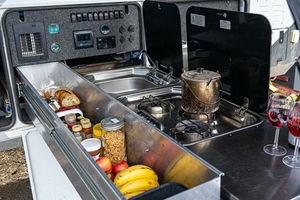 Ecocampor <strong>Mini</strong> <strong>POD</strong> Camper <strong>Camping</strong> <strong>Trailer</strong> RV Caravan With Kitchen and Bathroom for Sale - Product Image 5