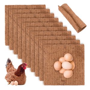 Natural Coconut Fiber Chicken Nesting Box Liners Coop Bedding Mats Hen House Bottom Poultry Supplies for Hen Laying Eggs