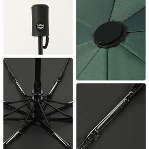 Paraguas Plegable Automático de 38 Pulgadas y 8 Varillas con Diseño de Apertura Automática, Logotipo Personalizado Impreso, Mini Paraguas de Bolsillo Resistente al Viento y Portátil para Mujer - Product Image 3