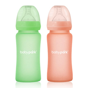 Lass ababy urursing rereast reeeding eeding emperemperatura Sesing 260Ml wewborn iliilicono ililk ottottle - Product Image 2