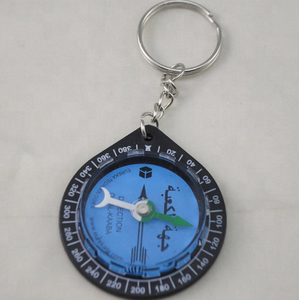 Funique — porte-clés boussole musulmane en plastique, porte-clés de poche, cadeau, boussole, pour prière islamique, dressca makkak - Product Image 5