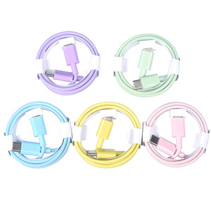 Câble USB-C vers USB-C 20W PD en gros, <span class=keywords><strong>cordon</strong></span> <span class=keywords><strong>de</strong></span> charge rapide USB pour téléphones et tablettes - Product Image 1