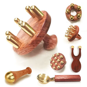 2025 Top prodotti promuove il flusso sanguigno e il massaggio profondo del cuoio capelluto con <span class=keywords><strong>Gua</strong></span> Sha pettine Set spazzola per massaggiatore viso per l'applicazione della testa - Product Image 2