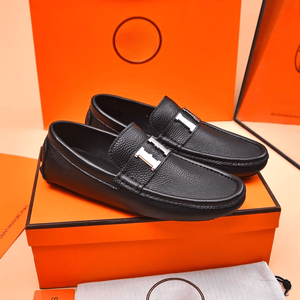 Zapatos Oxford de moda retro con entresuela, parte superior de cuero de vaca de grano completo, suela de caucho/látex y forro de tela, para todas las estaciones, con suela de caucho espumado. - Product Image 3