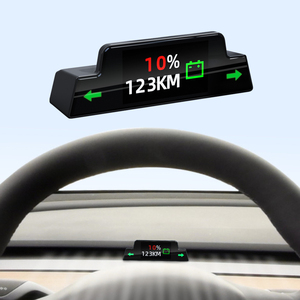 VJOYCAR Compteur de vitesse <span class=keywords><strong>HUD</strong></span> caché sur le tableau de bord pour Tesla 3 Y 2021, ne bloque pas les évents d'air, affichage des clignotants synchronisé avec le bouton de fonction - Product Image 1