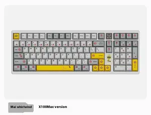 Clavier mécanique Tir-mode Bee avec T&I X100, alliage d'aluminium CNC, BT, clavier de jeu à échange à chaud, accessoires pour joueurs <span class=keywords><strong>PC</strong></span> - Product Image 6