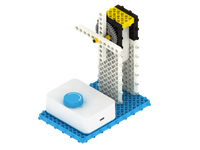 My Robot Time Tech Bricks - Jouet STEM compatible avec télécommande - Ensemble de jeu CodeSpark - Batterie rechargeable - Plug & Play - Sans code - Breveté