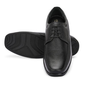 Chaussures pour hommes en cuir véritable de haute qualité, en cuir de vache souple, à lacets, décontractées, pour le bureau - Product Image 4