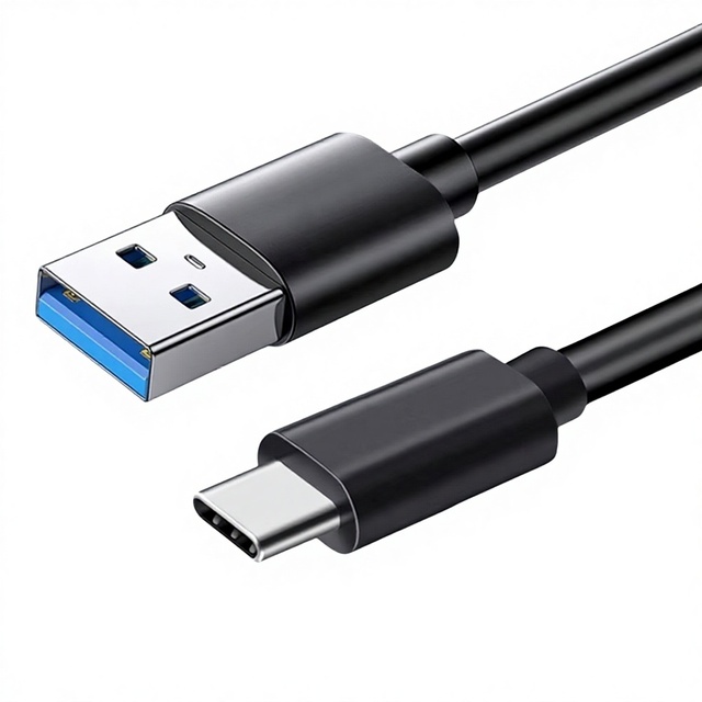 USB30 to Type-C High-Speed 5G Data Cable for Mobile Hard Drive Enclosure with PVC Jacket Fast Charging & Data Transfer