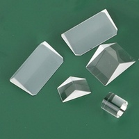 Prisme optique enseignement de la physique équipement expérimental prisme prisme en verre transparent lentille de fenêtre à quartz