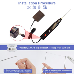 2024 New Arrival Chất lượng cao 3 trong 1 Hot Wire Foam Cutter Kits xốp cắt Bút công cụ với 30 Wát Bộ chuyển đổi - Product Image 3