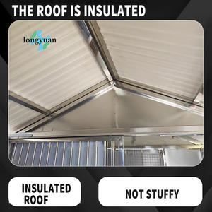 Gabbia Grande da Esterno in Acciaio Inossidabile per Piccioni Allevamento Domestico - Product Image 2