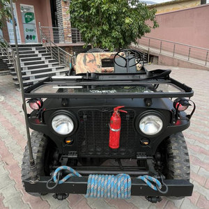Jeep Willy 1952 Totalmente Personalizado, Vehículo Todoterreno Modificado, Estilo Vintage, Jeep Willy Abierto, Resistente, para Aventuras en Todo Terreno - Product Image 3