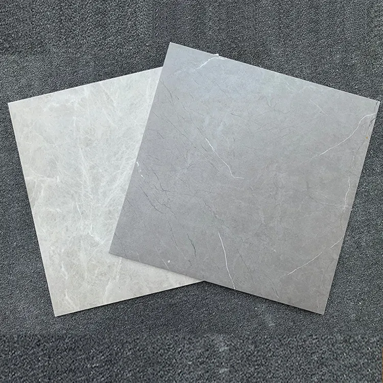 high quality low water absorption tiles matte surface for 60x60cm cement porcelain floor rustic 9mm tile