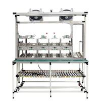 Table ronde et établi en aluminium, plan de travail, personnalisation professionnelle, prix d'usine, pour atelier