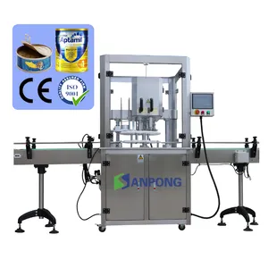 공장 맞춤형 자동 식 식품 캔 실러 시머 주석 캔 밀봉 기계