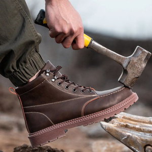 1068 gros bas prix antidérapant haut Gang acier orteil bottes de sécurité hommes bottes d'équitation chaussures de <span class=keywords><strong>randonnée</strong></span> - Product Image 5