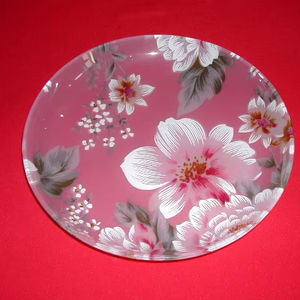 ถาดเสิร์ฟเรซิ่นทำมือ ลายวนสีฟ้า ทนทาน ดีไซน์หรูหราทันสมัย สำหรับใช้ในบ้านและโรงแรม - Product Image 1