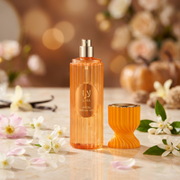 Poetry Time 250ml Grande Capacité Brume Corporelle de Luxe Arabe pour Femme Parfum Longue Durée Spray Parfum Tropical Fruité Doux Floral