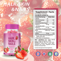 Gummies Éclat Beauté - Biotine+Vitamines pour une Peau Radieuse, des Ongles Forts et des Cheveux Brillants