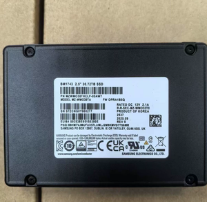 Yeni Orijinal Samsung 30.72TB NVMe SSD Model MZWMO30THCLF-00AW7 2.5 İnç U.2 PCIe 4.0 X4 7300MB/s Sunucu Depolaması için - Product Image 1