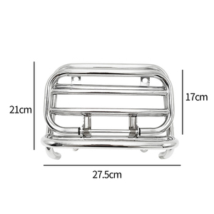 Xe Máy Sửa Đổi Thân Khung Cho Longjia Sixties150 250 Phía Trước Kính Chắn Gió Kệ Giá Hộp Phía Sau Trường Hợp Thân Cây Hành Lý Giá - Product Image 5