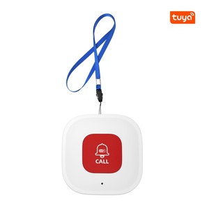 Treo tường & weareable SOS hoảng loạn nút Wifi tuya ứng dụng thông minh khẩn cấp gọi điện thoại SOS nút cho cao tuổi bệnh nhân - Product Image 1