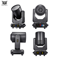 MOWL 200W 400W Blanc Chaud Froid 2-en-1 DMX Zoom CTO Surface COB Projecteur LED Mobile pour Scène et Mariage