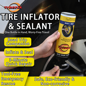 TYREFIX 20OZ Premium R1234ze Mousse de réparation et scellant pour pneus ignifuge, réparation d'urgence sans démontage, non corrosif - Product Image 3