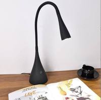 Lampe de table portable moderne pour chambres à coucher et salles de lecture, éclairage DC, lampe de table simple en aluminium avec commande tactile, abat-jour flexible