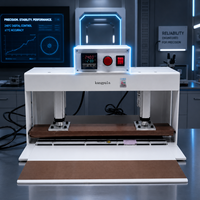 Presse à chaleur électrique à télécommande haute précision pour la fabrication de bandes de colle pour extensions de cheveux en PU, machine à fusion de kératine