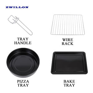 <span class=keywords><strong>Four</strong></span> électrique 32l prix chinois <span class=keywords><strong>porte</strong></span> vitrée avec grille cuisine et boulangerie grille-pain pizza pita simplement pain biscuit brûler fours - Product Image 2