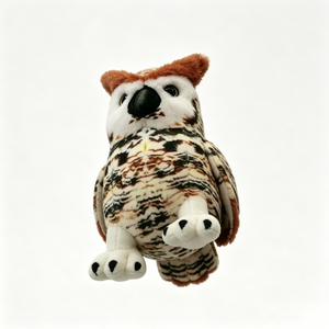 Peluche de búho personalizado, Peluche de búho realista, Juguete de peluche de búho - Product Image 2