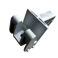Pince à verre en aluminium haute résistance pour balustrade d'escalator, clip de fixation automatique pour verre de passerelle, accessoires mécaniques d'escalator