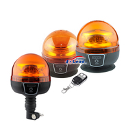 Auto-LKW-Dach Notfall-Wireless-LED-Warnleuchte, wiederaufladbar, magnetisch, rotierend, für Verkehrssicherheit