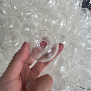 Bola Transparente Redonda de TPR para Aliviar el Estrés, Bola Vací<span class=keywords><strong>a</strong></span> para Manualidades, Contenedor de Juguetes para Descomprimir, Bola de Agua para Aliviar el Estrés - Product Image 1