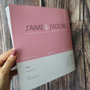 Tùy Chỉnh In Offset Quảng Trường Brochure Đầy Đủ Màu Sắc Tập Sách In Ấn Sản Xuất 4c + 4c CMYK Pantone Matt Phim Nhiều Lớp - Product Image 4