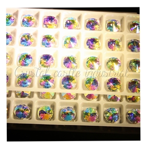 Bán Buôn Giá Điểm Trở Lại Đá Quý Nhiều Hình Dạng Fancy Đá Pha Lê AB Shiny Không Flatback Glass Rhinestone - Product Image 2