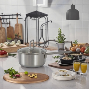 16cm 18cm 20cm ustensiles <span class=keywords><strong>de</strong></span> cuisine cuisine en acier inoxydable Mini <span class=keywords><strong>casserole</strong></span> à lait <span class=keywords><strong>haut</strong></span> <span class=keywords><strong>de</strong></span> <span class=keywords><strong>gamme</strong></span> <span class=keywords><strong>casserole</strong></span> lourde antiadhésive - Product Image 4