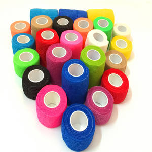 Venda elástica profesional de 2.5cm x 4.5m, 5cm x 4.5m, 7.5cm x 4.5m, 10cm x 4.5m, 2.5cm x 1m para vendaje de heridas y protección deportiva - Product Image 4