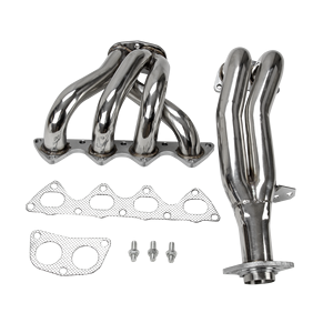 Collecteurs d'échappement en acier inoxydable haute performance pour Acura Integra RS/<span class=keywords><strong>LS</strong></span>/GS 1.8L B-Series <span class=keywords><strong>B16</strong></span> B18 B20 (1994-2001) - Kit EH28506 - Product Image 1
