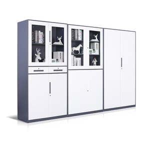 Office Filing Cabinet 4 Layers Large Capacity With Lock Standing Type Rectangle File Storage Cabinet For Office Use - Product Image 5