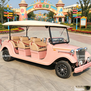 ZOWN Voiture Électrique Classique de Luxe Vintage, Design Européen, 5 Passagers, Garantie 2 Ans, Certifiée CE, Véhicule de Tourisme - Product Image 1