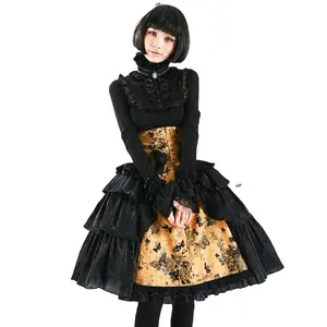 LQ-028 Süße Punk Rave Neueste Mode Sexy Anime Cosplay Lolita Rohr Japanischen Kimono Kleider